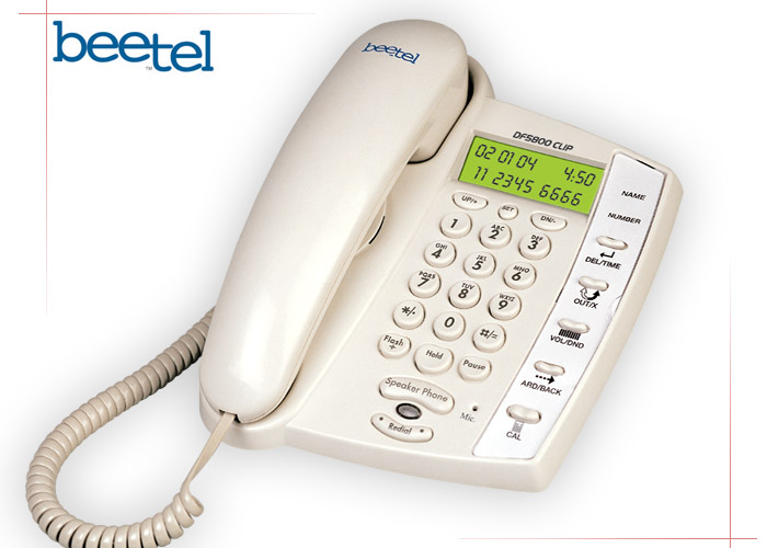 تلفن beetel رومیزی ساخت کانادا به سفارش هند